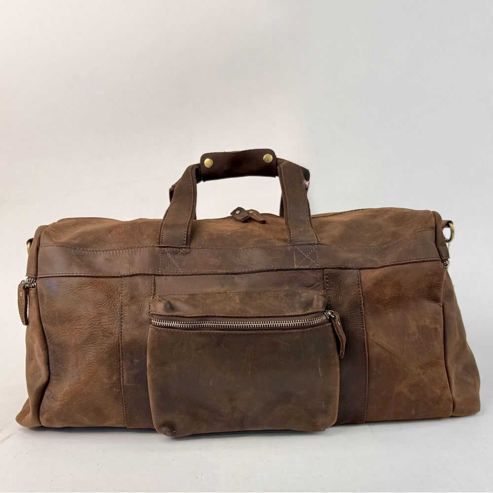 The Asta Weekender | Handcrafted Leather Duffle Bag